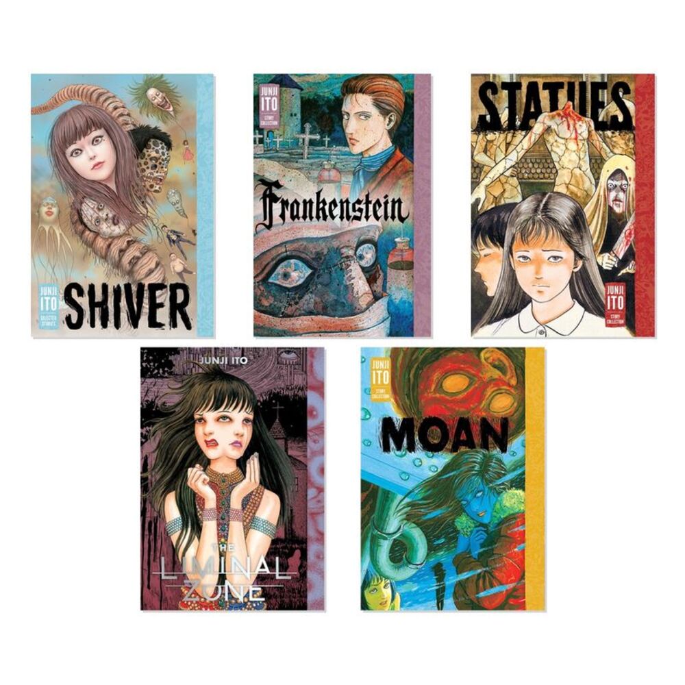 Junji Ito Story Collections 5-Book Complete Bundle Set - Horror Manga